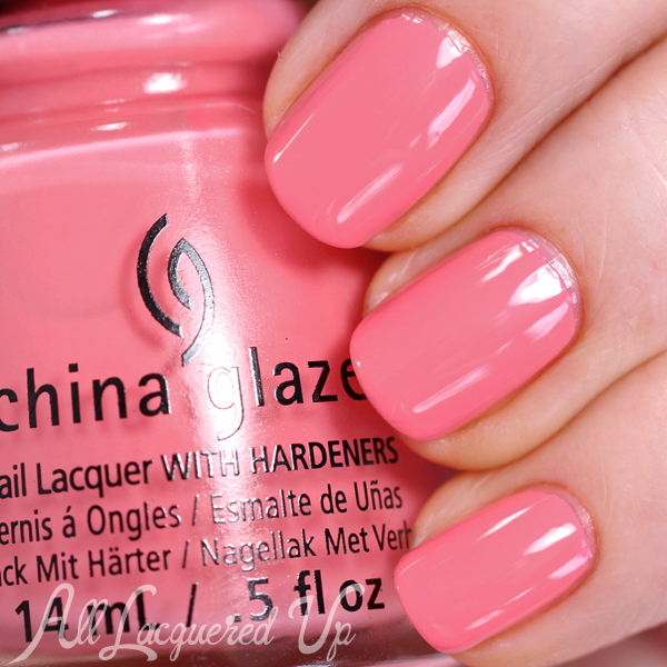 China Glaze Pinking Out the Window Spring 2015 via @alllacqueredup