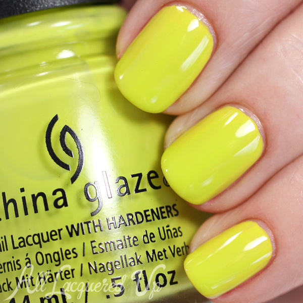 China Glaze Trip of a Lime Time Spring 2015 via @alllacqueredup