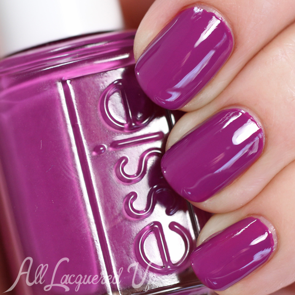 Essie Flowerista swatch - Spring 2015 via @alllacqueredup