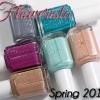 Essie Spring 2105 Flowerista Swatches & Review