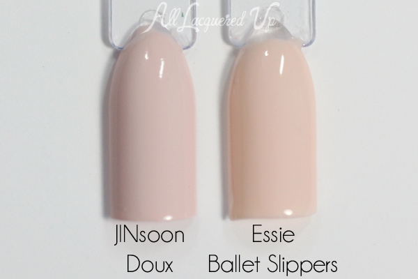 JINsoon Doux comparison via @alllacqueredup