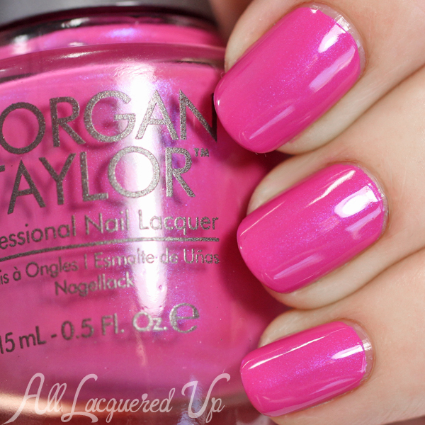 Morgan Taylor Amour Colour Please swatch via @alllacqueredup