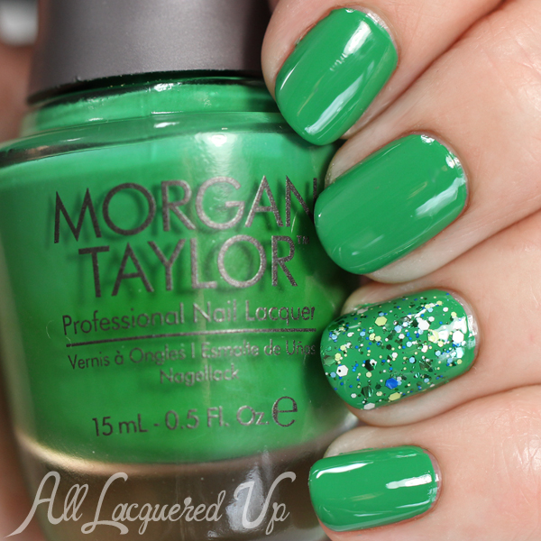 Morgan Taylor Later Alligator swatch via @alllacqueredup