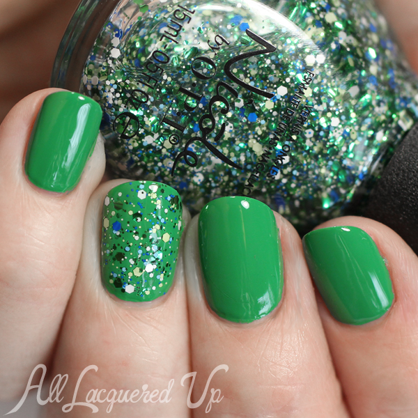 Nicole by OPI Seriously Citrus swatch via @alllacqueredup