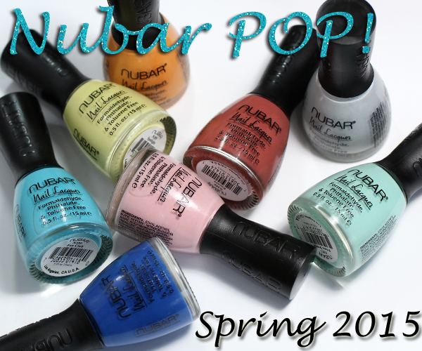 Nubar Spring 2015 - Pop! collection review via @alllacqueredup