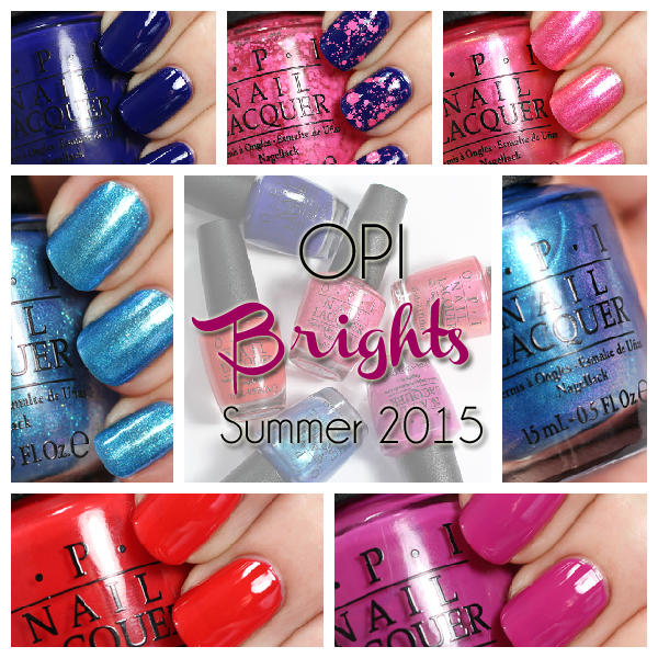 OPI Brights 2015 swatches via @alllacqueredup