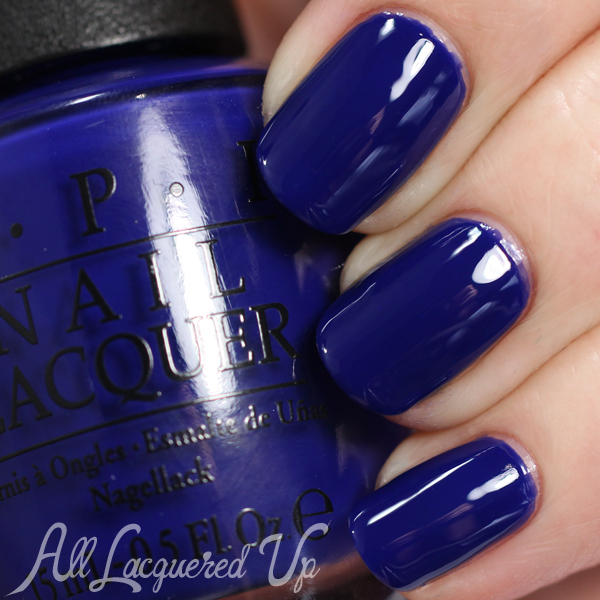 OPI My Car Has Navy-gation swatch - Brights 2015 via @alllacqueredup