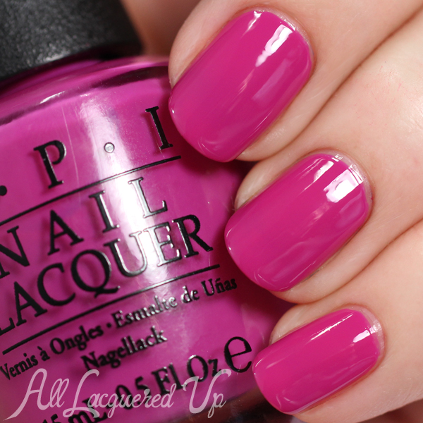 OPI The Berry Thought of You swatch - Brights 2015 via @alllacqueredup