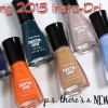 Sally Hansen Insta-Dri Spring 2015 Swatches & Review