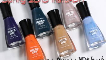 Sally Hansen Insta-Dri Spring 2015 Swatches & Review