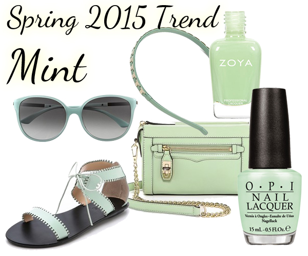 Spring 2015 Nail Color Trend - Mint via @alllacqueredup