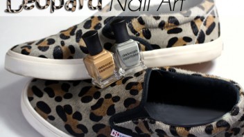 Leopard Nails with Deborah Lippmann Summer 2015