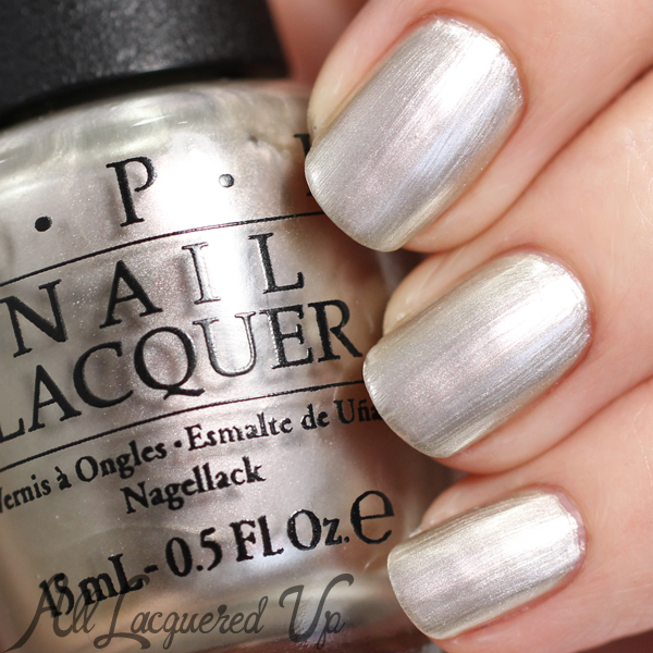 OPI This Silver's Mine swatch - Soft Shades 2015 via @alllacqueredup