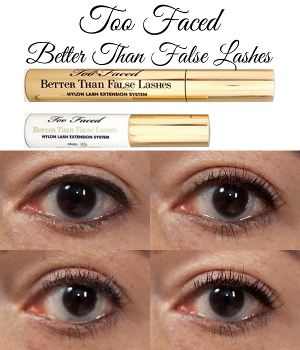 Too Faced Better Than False Lashes Mascara via @alllacqueredup