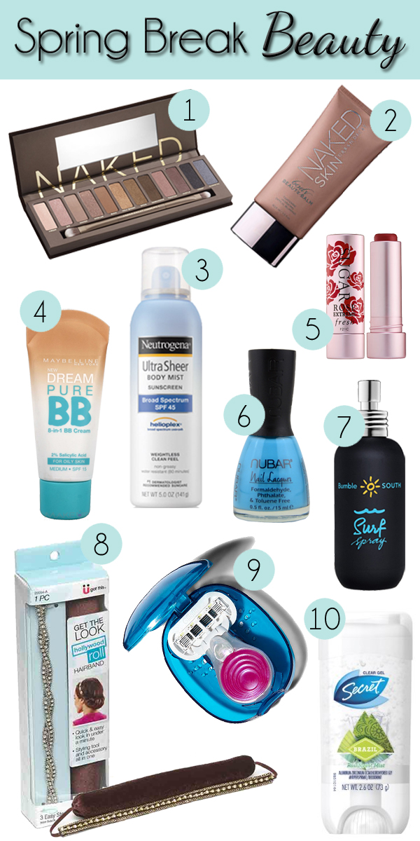 Best of Spring Break Beauty via @alllacqueredup