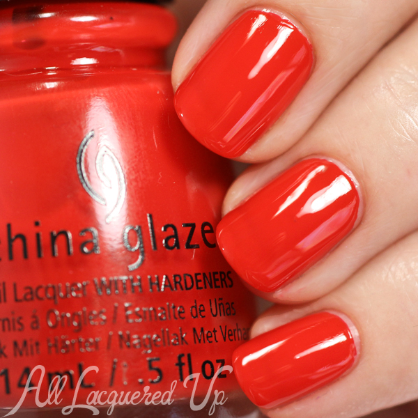 China Glaze The Heat is On swatch - Desert Escape via @alllacqueredup