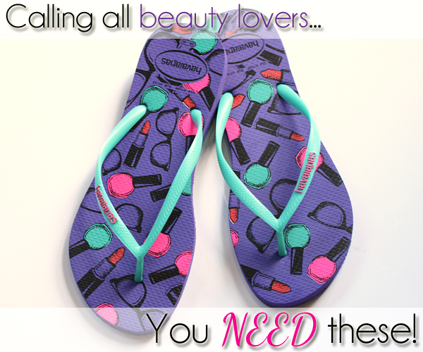 Havaianas Slim Cool Nail Polish Flip Flops via @alllacqueredup