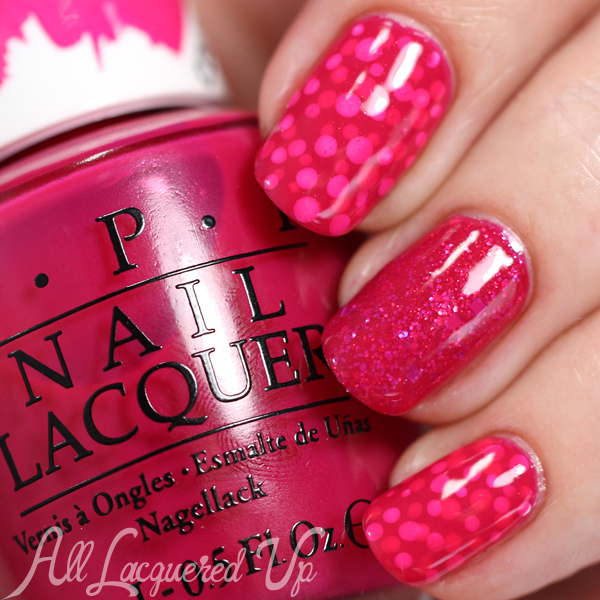 OPI Color Paints Nail Art via @alllacqueredup