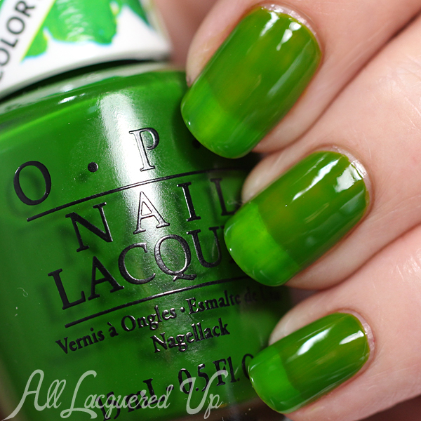 OPI Landscape Artist swatch - Color Paints via @alllacqueredup