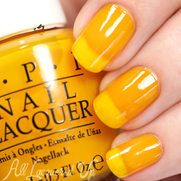 OPI Primarily Yellow swatch - Color Paints via @alllacqueredup