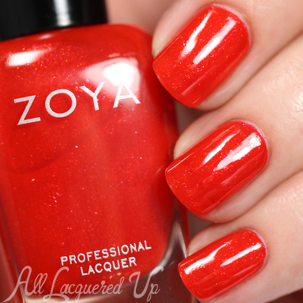 Zoya Aphrodite swatch - Summer 2015 Paradise Sun via @alllacqueredup