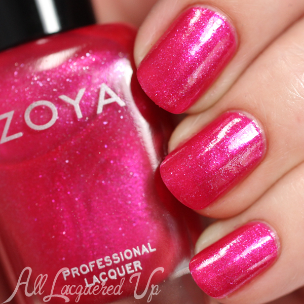 Zoya Mae swatch - Summer 2015 Paradise Sun via @alllacqueredup