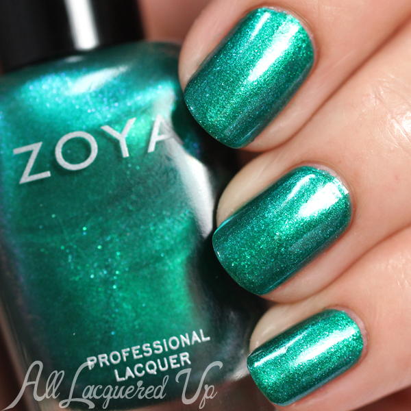 Zoya Selene swatch - Summer 2015 Paradise Sun via @alllacqueredup