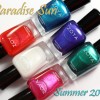 Zoya Summer 2015 Paradise Sun Swatches & Review