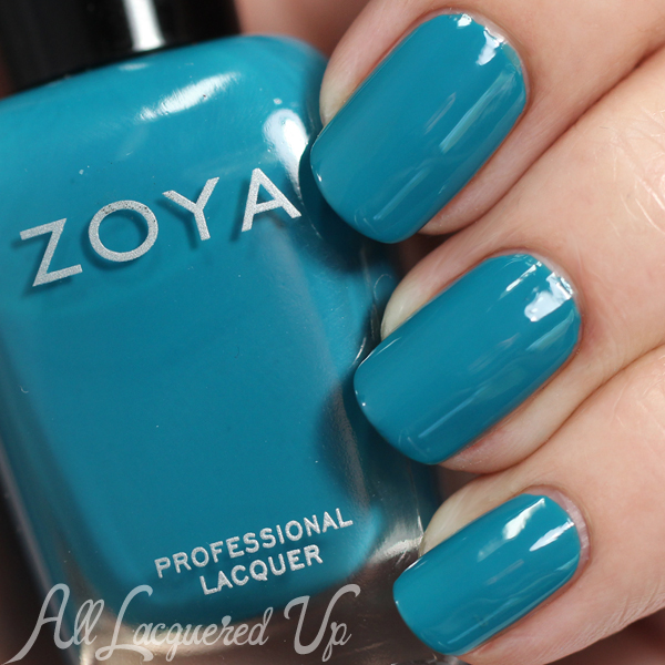 Zoya Talia swatch - Summer 2015 Island Fun via @alllacqueredup