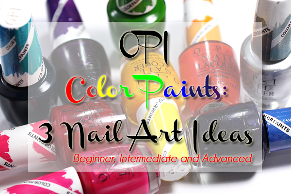 1. OPI Color Paints Nail Art Tutorial - wide 6