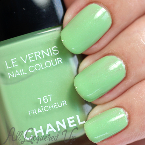 CHANEL Fraicheur Le Vernis - A CHANEL Jade dupe? : All Lacquered Up