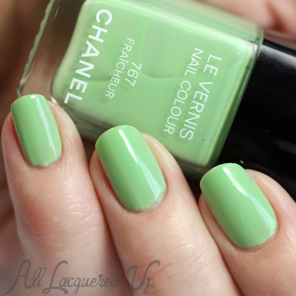 CHANEL Fraicheur Le Vernis - A CHANEL Jade dupe? : All Lacquered Up