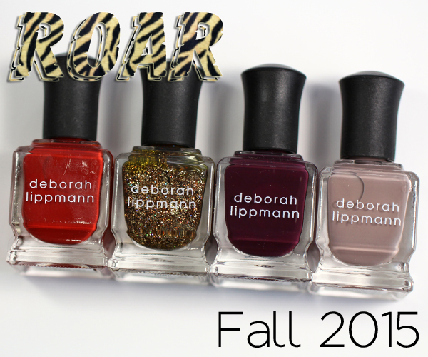 Deborah Lippmann Fall 2015 - Roar via @alllacqueredup