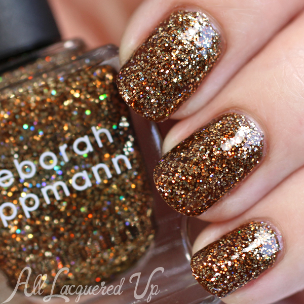 Deborah Lippmann Can't Be Tamed swatch via @alllacqueredup