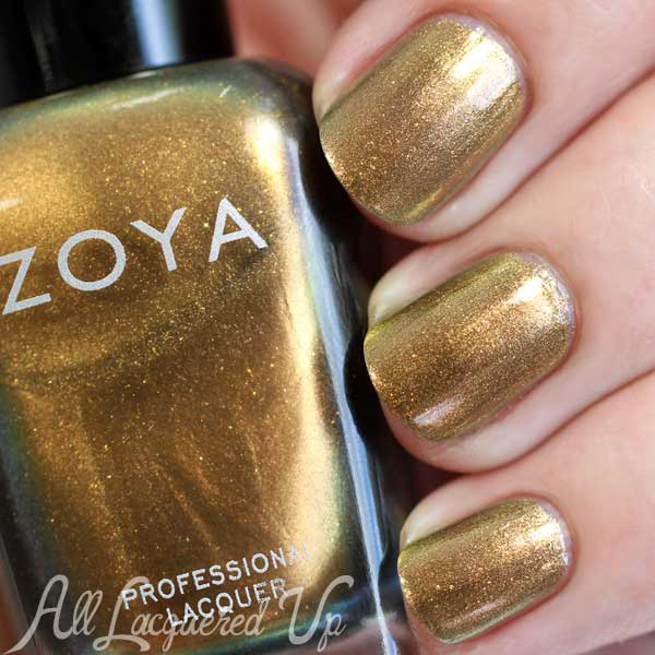 Zoya Aggie swatch - Flair Fall 2015