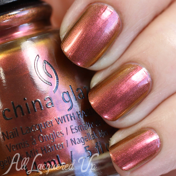 China Glaze Cabin Fever swatch - Fall 2015