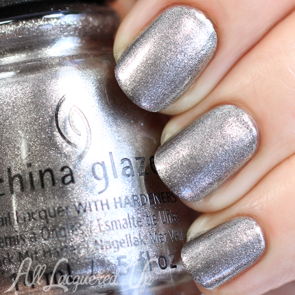 China Glaze Check Out the Silver Fox swatch - Fall 2015