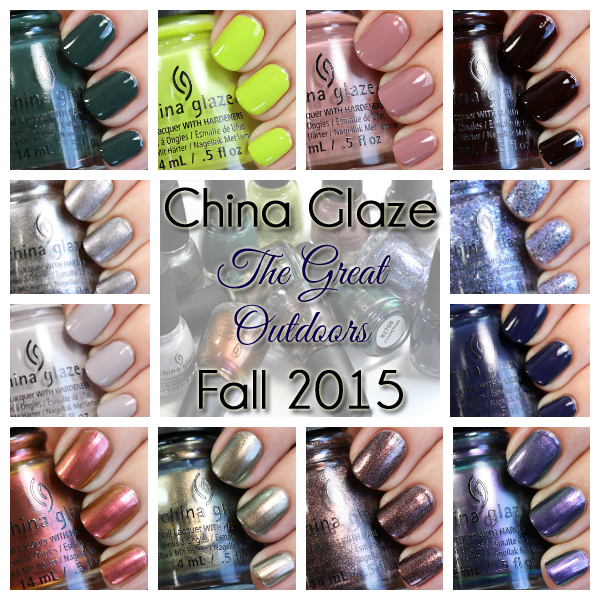 China Glaze The Great Outdoors - Fall 2015