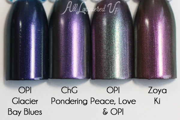 China Glaze Pondering comparison