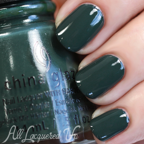 China Glaze Take a Hike swatch - Fall 2015