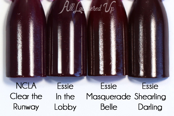 essie In the Lobby comparison