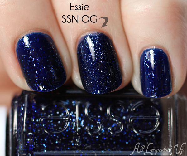 essie Starry Starry Night comparison