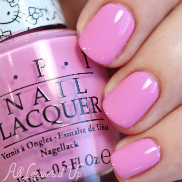 Bubblegum Pink Nails Opi