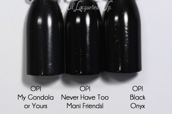 OPI Never Have Too Mani Friends! comparison