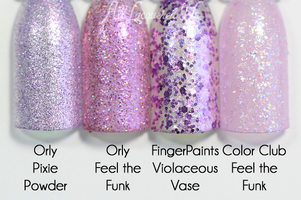 Orly Feel the Funk comparison - Spring 2016 Melrose