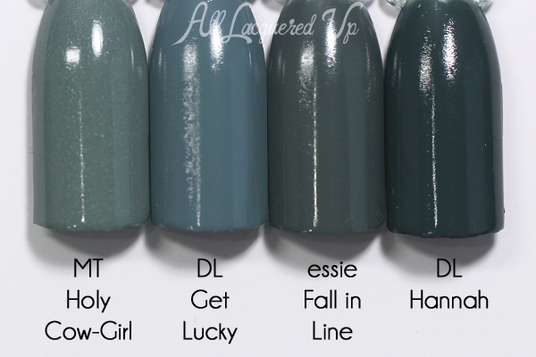 Deborah Lippmann Get Lucky comparison - Spring 2016