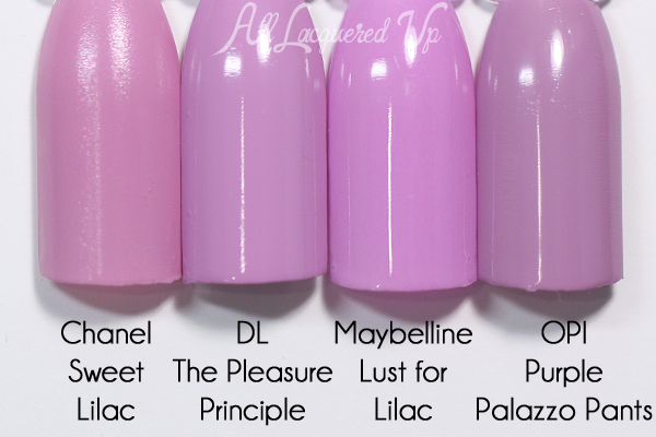 Deborah Lippmann The Pleasure Principle comparison - Spring 2016