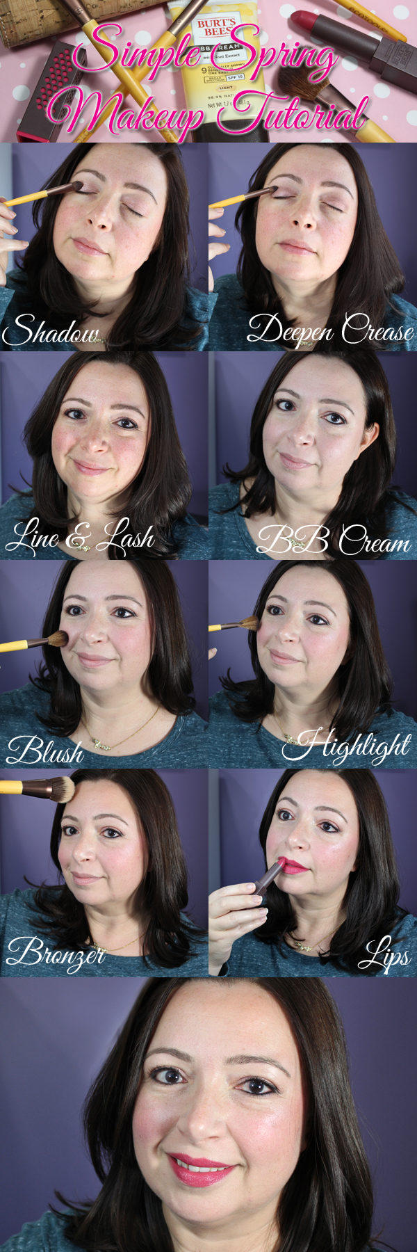 Burt's Bees® & EcoTools® Spring Makeup Tutorial