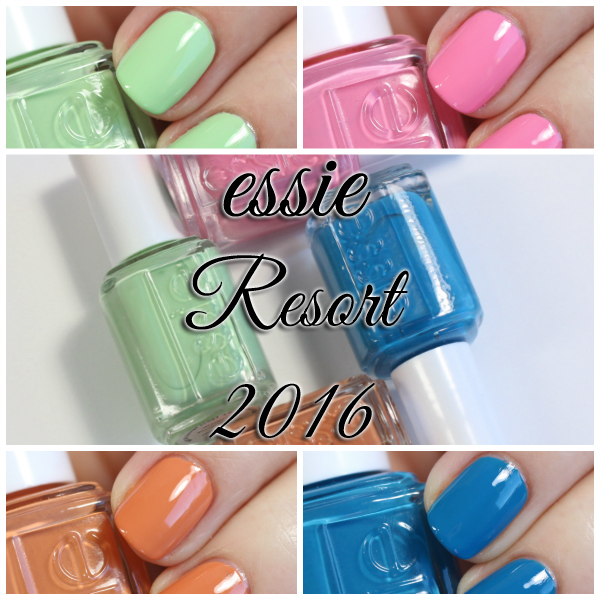 Essie Resort 2016 swatches