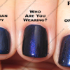 OPI Blue Comparisons